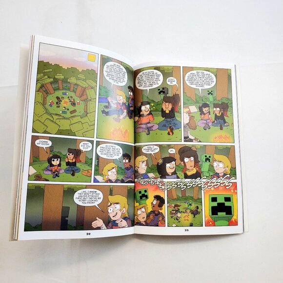 Minecraft Volume 1 Graphic Novel - Sarah Graley Paperback - Picture 5 of 10